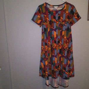 LuLaRoo Brandnew Long Tailed Dress size XS/S